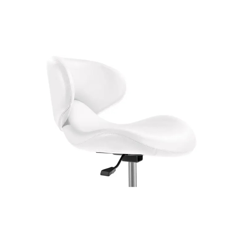Physa Andria White rullajakkara selkänojalla 45-59 cm 150 kg