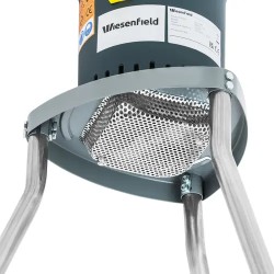 Sähköinen viljamylly 1300 W, 300 kg/h, alustalla ja 5 siivilällä
