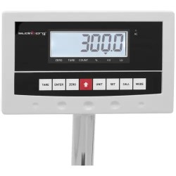 Alustavaaka 300 kg / 0,01 kg, 45 x 60 cm, LCD-näyttö