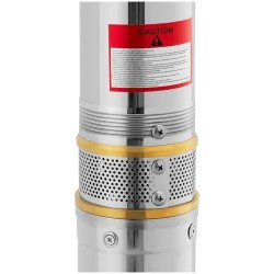 Syväkaivopumppu 95 mm 10 800 l/h 2200 W 50 m kaapeli ja 96 m nostokorkeus ruostumaton teräs