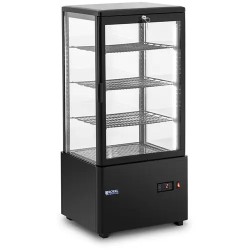 Royal Catering RCCC 78 BT kylmävitriini 78 l musta
