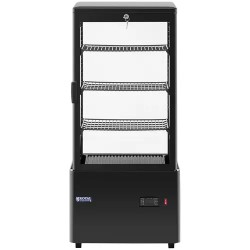 Royal Catering RCCC-78-BT kylmävitriini 78 l musta
