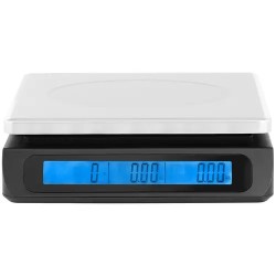 Steinberg Systems SBS-PW-30L kontrollivaaka 30 kg / 1 g, 21,5 x 17,5 cm, Dual-LCD