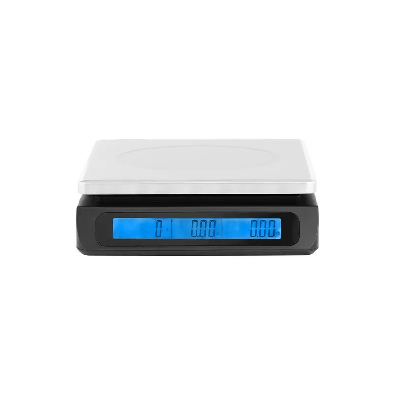 Steinberg Systems SBS-PW-30L kontrollivaaka 30 kg / 1 g, 21,5 x 17,5 cm, Dual-LCD