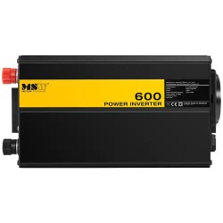 MSW-CPI600MS jännitemuunnin 600 W USB-portilla