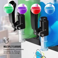 Royal Catering Slush-kone 2 x 12 l