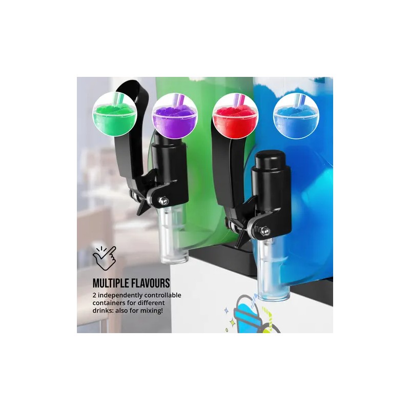 Royal Catering Slush-kone 2 x 12 l