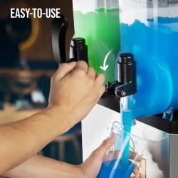 Royal Catering Slush-kone 2 x 12 l