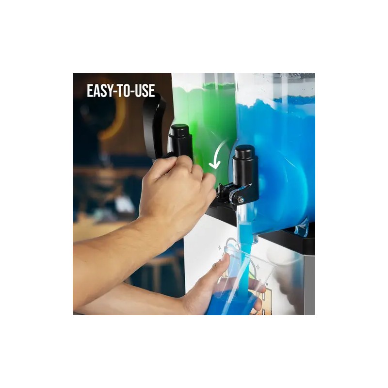 Royal Catering Slush-kone 2 x 12 l