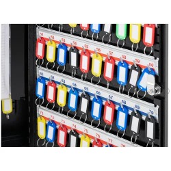 Stamony ST-KB-80P lukittava avainkaappi 80 avaimelle, mattamusta