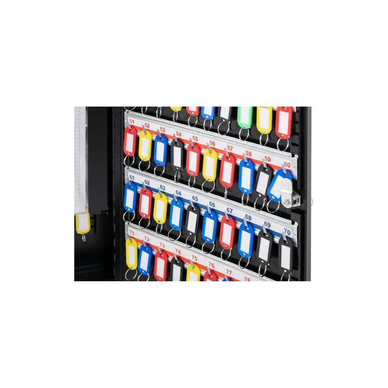 Stamony ST-KB-80P lukittava avainkaappi 80 avaimelle, mattamusta