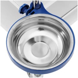 Laboratorion kärry ruostumattomasta teräksestä, 2 hyllyä ja 2 vetolaatikkoa, 20 kg