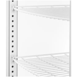 Royal Catering RCCC-238-W kylmähyylikkö 238 l, 5 tasoa, valkoinen