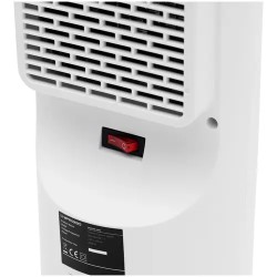 Uniprodo keraaminen lämpöpuhallin 1200/2000 W, valkoinen
