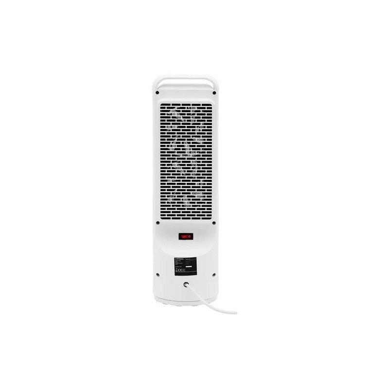 Uniprodo keraaminen lämpöpuhallin 1200/2000 W, valkoinen