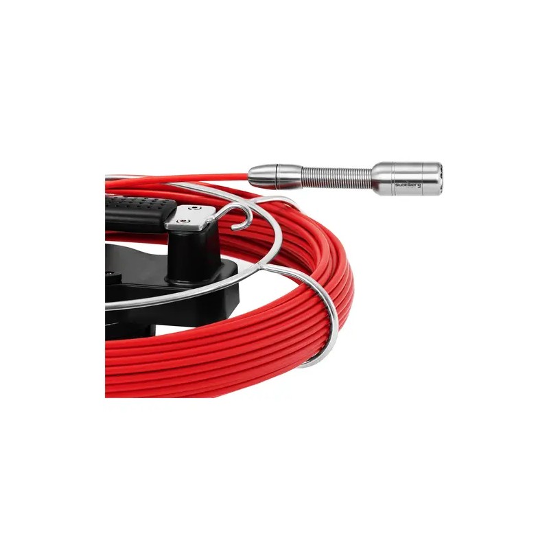 Steinberg Systems Putkikamera 30 m 12 LED 7" näyttö