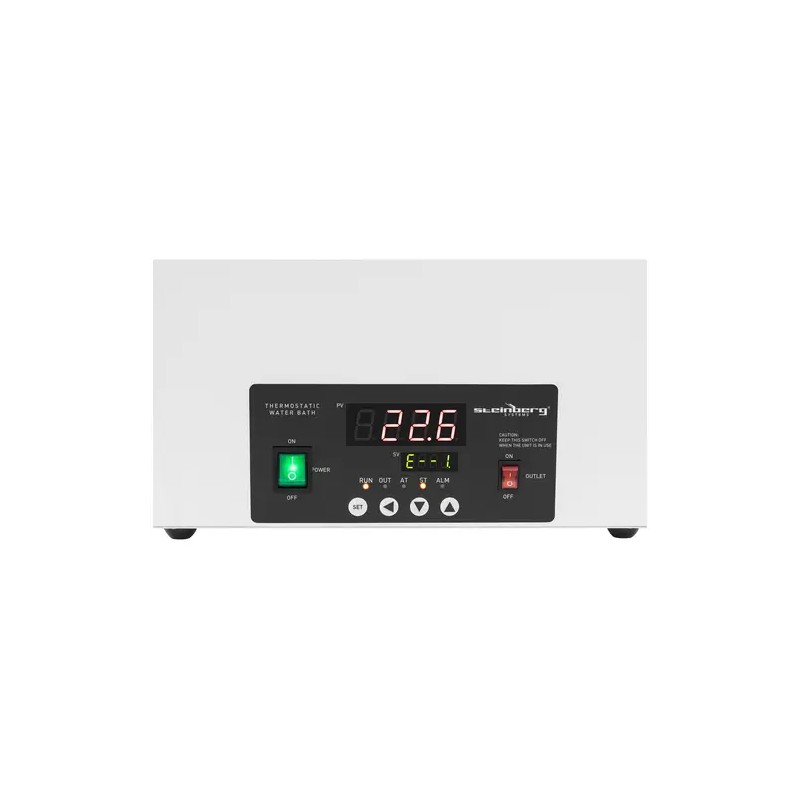 Digitaalinen vesihaude 14,6 l, 5–100 °C, 325 x 300 x 150 mm
