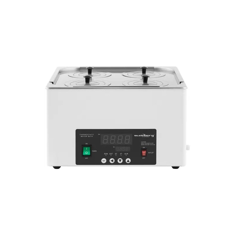 Digitaalinen vesihaude 14,6 l, 5–100 °C, 325 x 300 x 150 mm