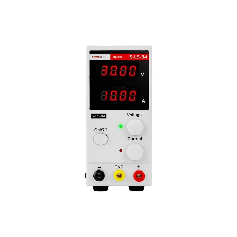 Laboratorian virtalähde S-LS-84 0-30 V 0-10 A DC 300 W