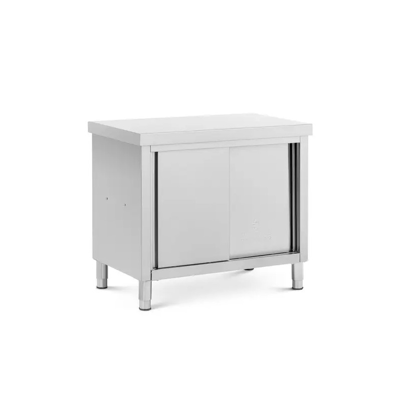 Royal Catering ECO ruostumattomasta teräksestä valmistettu läpilastuskaappi 100 x 60 cm, 500 kg