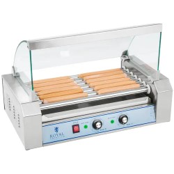 Hot Dog Grill RCHG 7E 7 rullaa ruostumaton teräs 9 15 kg