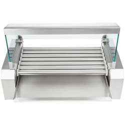Hot Dog Grill RCHG-7E, 7 rullaa, ruostumaton teräs 9,15 kg