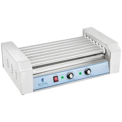 Hot Dog Grill RCHG-7E, 7 rullaa, ruostumaton teräs 9,15 kg