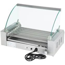 Hot Dog Grill RCHG-7E, 7 rullaa, ruostumaton teräs 9,15 kg