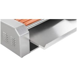 Hot Dog Grill RCHG-7E, 7 rullaa, ruostumaton teräs 9,15 kg