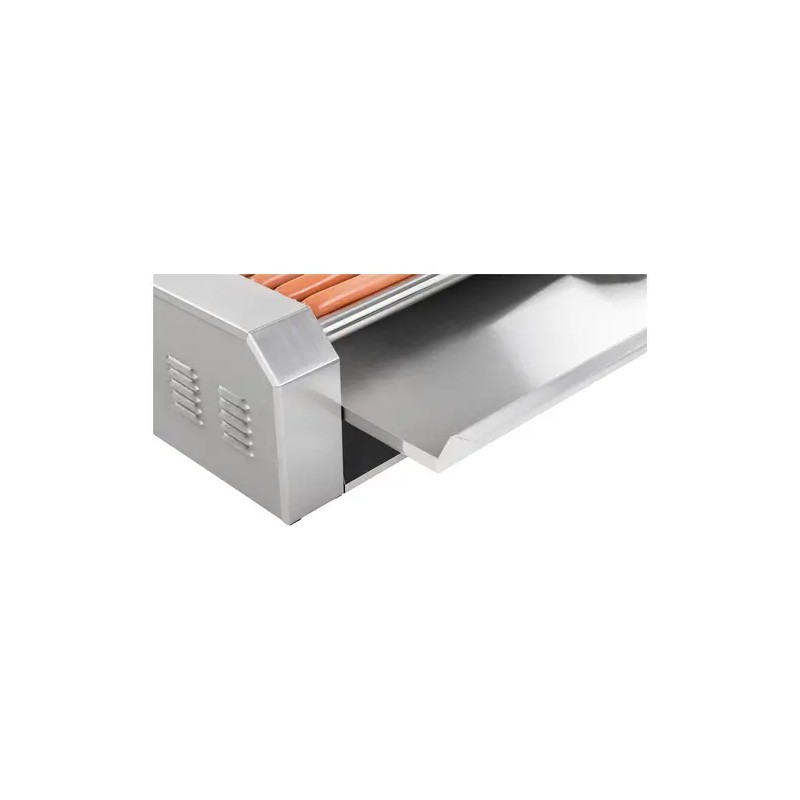 Hot Dog Grill RCHG-7E, 7 rullaa, ruostumaton teräs 9,15 kg