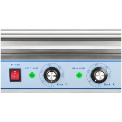 Hot Dog Grill RCHG-7E, 7 rullaa, ruostumaton teräs 9,15 kg