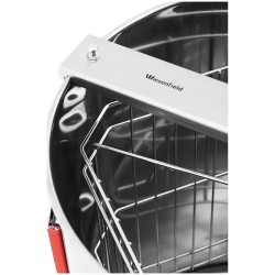 Wiesenfield WIHE-04201 tangentiaalinen hunajauitto 4 kennolle, ruostumaton teräs