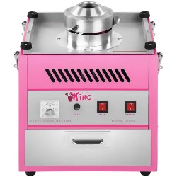 Royal Catering sokerivillakone 52 cm 1200 W pinkki