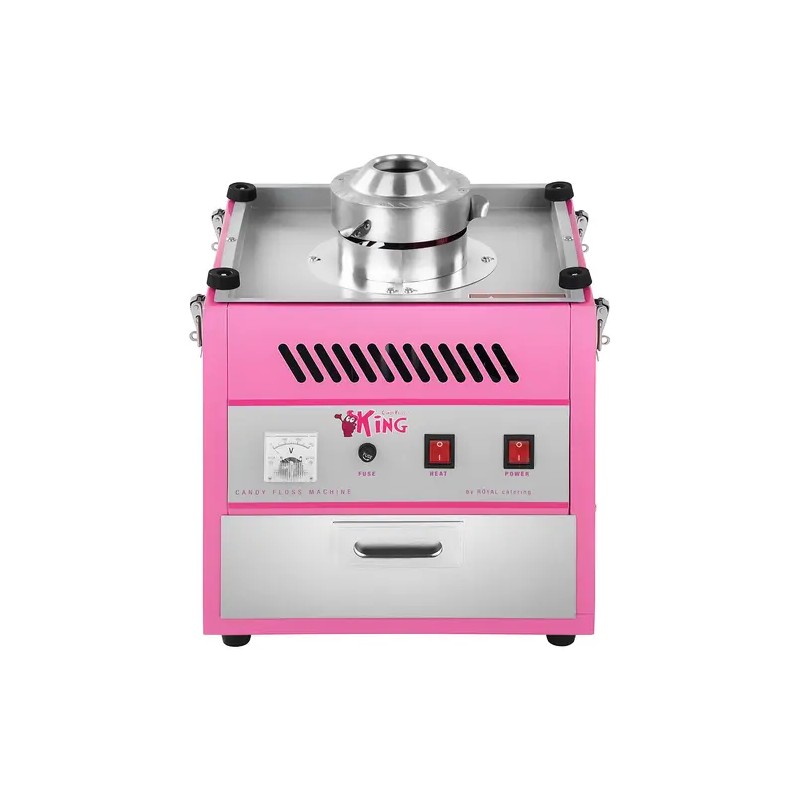 Royal Catering sokerivillakone 52 cm 1200 W pinkki