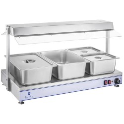 Royal Catering RCHP-120 ruoanlämmitin 2000 W, 120 x 50 cm, 4 halogenlamppua