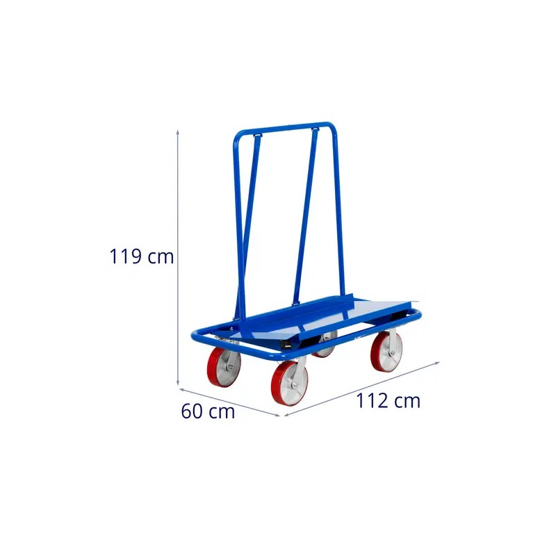MSW Alustavaunu 1000 kg kantavuudella