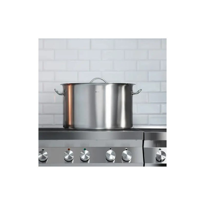 Royal Catering RCST-44E3-S induktiokattila 44 l, Ø 45 cm, ruostumaton teräs