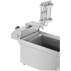 Royal Catering sähkökäyttöinen rasvanpaistin 10 l 3200 W poistoventtiilillä