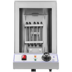 Royal Catering sähkökäyttöinen rasvanpaistin 10 l 3200 W poistoventtiilillä
