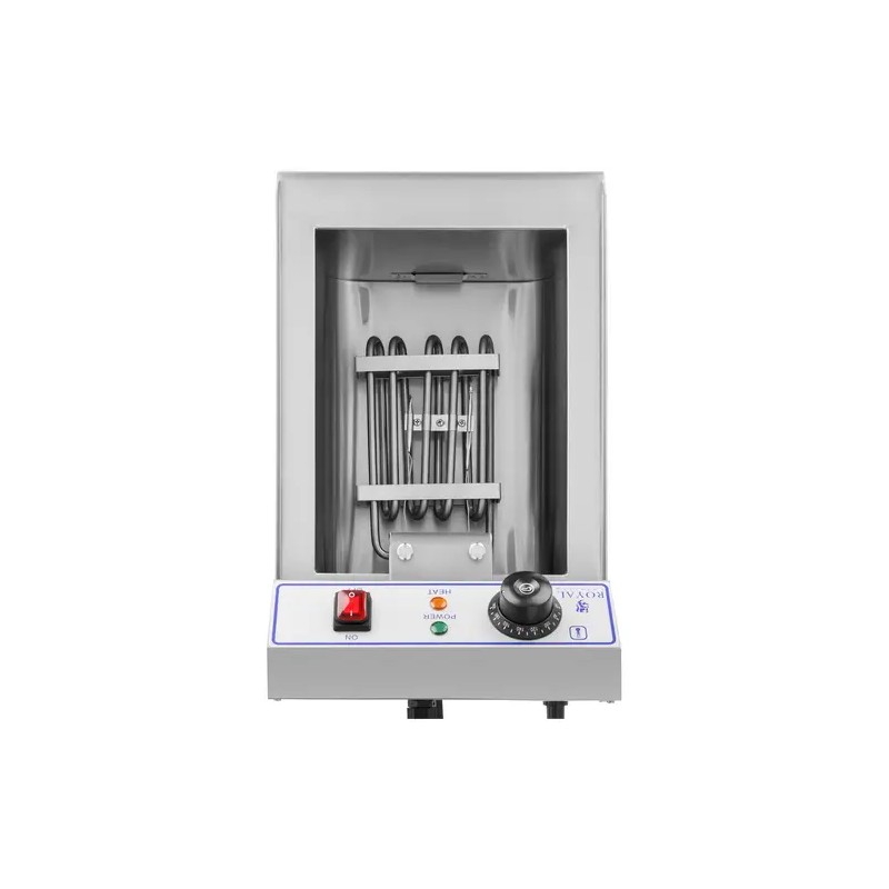 Royal Catering sähkökäyttöinen rasvanpaistin 10 l 3200 W poistoventtiilillä