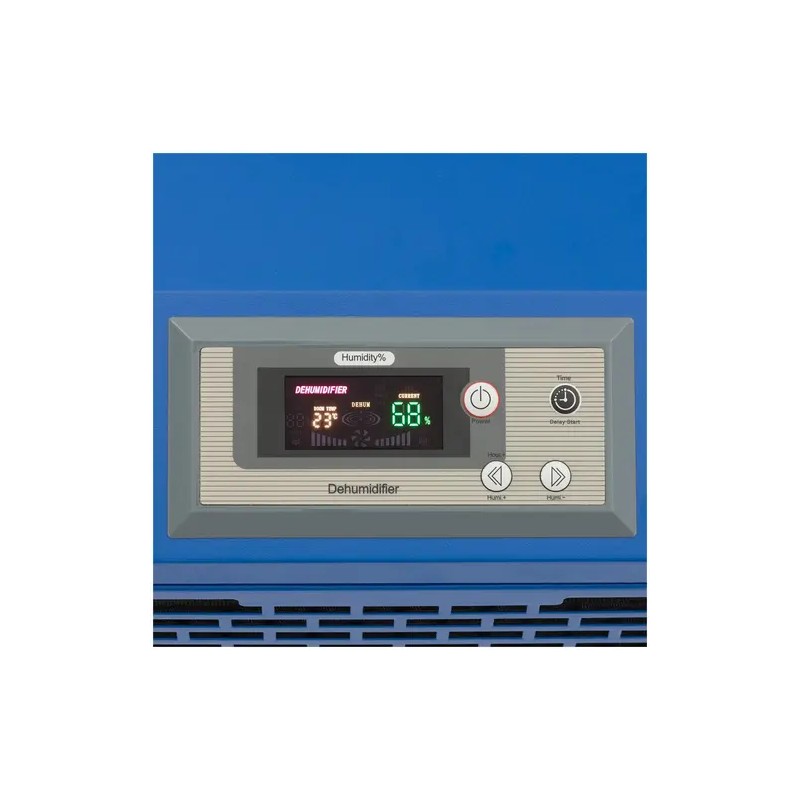 MSW Pro Series rakennuskuivain 60 l/vrk 50–90 m² 480 m³/h 7,5 l