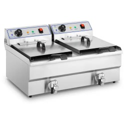 Royal Catering sähköinen kaksoisfrysääjä 2 x 16 l 12 000 W 400 V