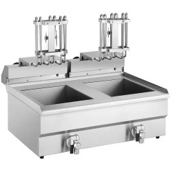 Royal Catering sähköinen kaksoisfrysääjä 2 x 16 l 12 000 W 400 V