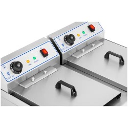 Royal Catering sähköinen kaksoisfrysääjä 2 x 16 l 12 000 W 400 V