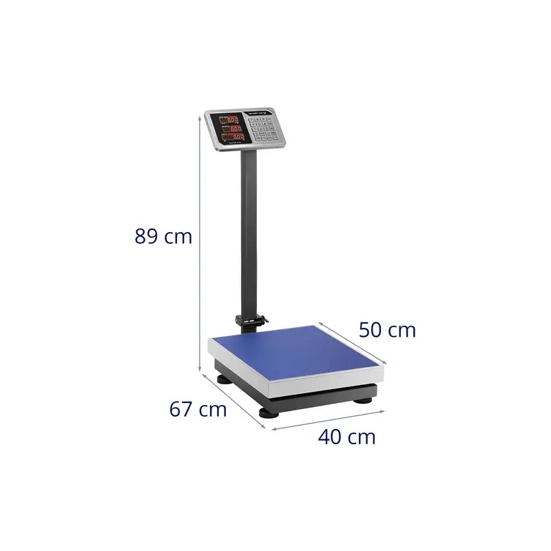 Steinberg Systems SBS-PF-300/50E tasivaaka 300 kg 0,05 kg 50 x 40 cm LED