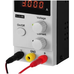 Stamos Soldering S-LS-86 säädettävä laboratorian virtalähde 0-100 V, 0-3 A