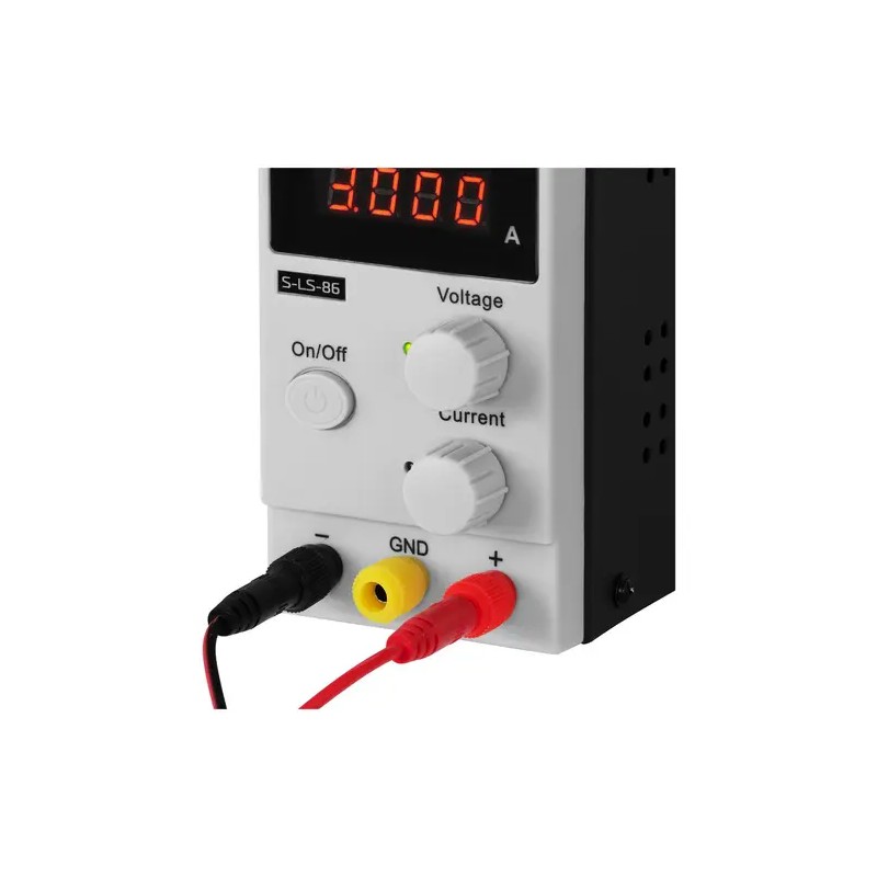 Stamos Soldering S-LS-86 säädettävä laboratorian virtalähde 0-100 V, 0-3 A