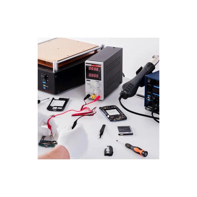 Stamos Soldering S-LS-86 säädettävä laboratorian virtalähde 0-100 V, 0-3 A