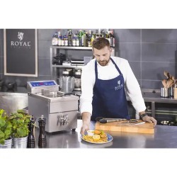 Induktiofriteerauskeitin 3500 W, 5,5 l, ajastin, tyhjennyshana, Royal Catering