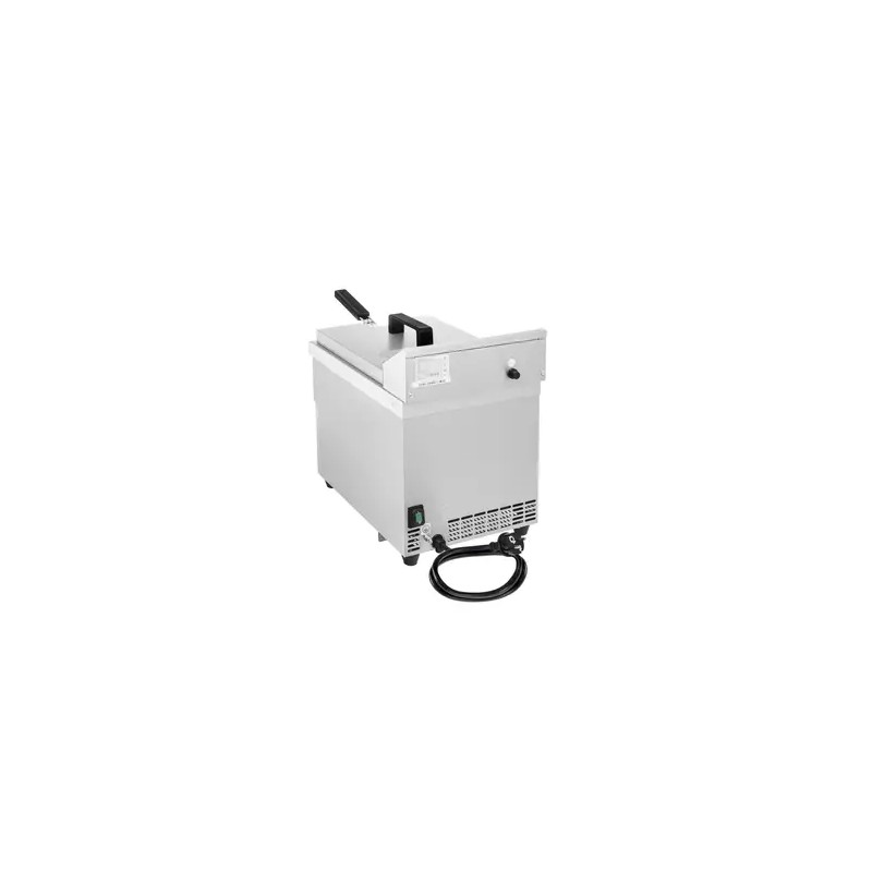 Induktiofriteerauskeitin 3500 W, 5,5 l, ajastin, tyhjennyshana, Royal Catering